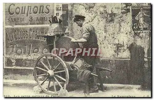 REPRODUCTION Les ptits metiers de Paris Le remouleur