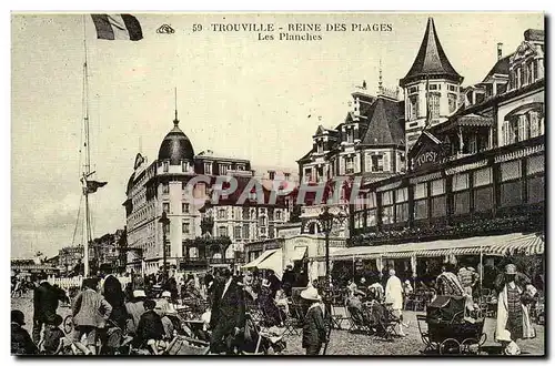 REPRODUCTION Trouville La reine des plages Les planches