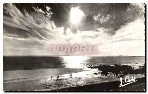 Cartes postales moderne La cote de Jade St Brevin L&#39ocean Coucher de soleil