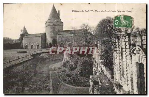 Cartes postales Chateau de Blain Tour du pont levis