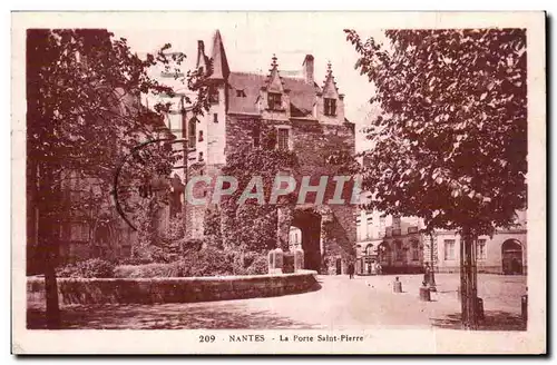 Ansichtskarte AK Nantes La porte Saint Pierre