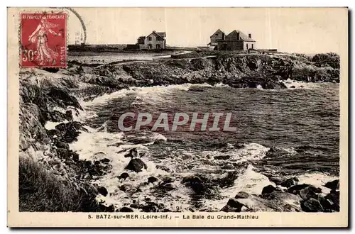 Cartes postales Batz sur Mer La baie du grand Mathieu