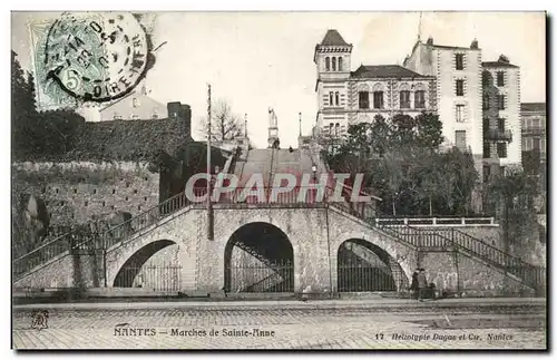 Nantes Cartes postales Marches de Sainte Anne