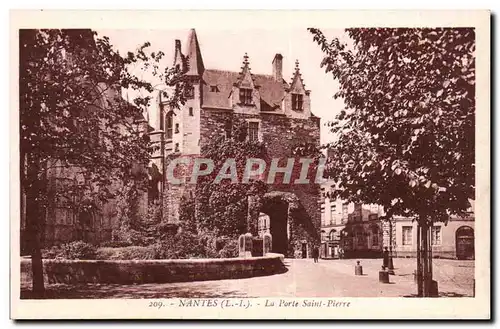 Ansichtskarte AK Nantes La porte Saint Pierre