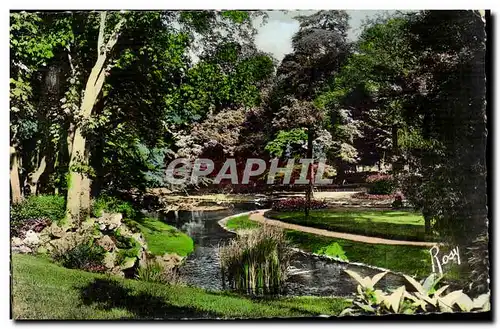 Ansichtskarte AK Nantes Un coin du jardin des plantes