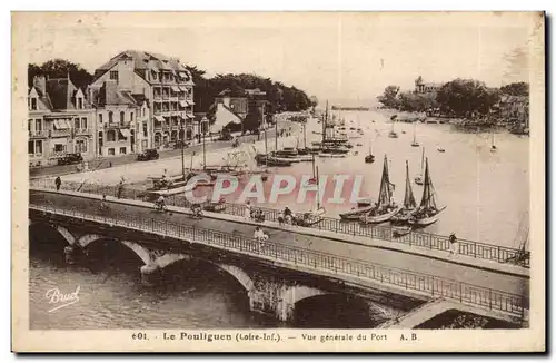 Cartes postales Le Pouliguen Vue generale du port