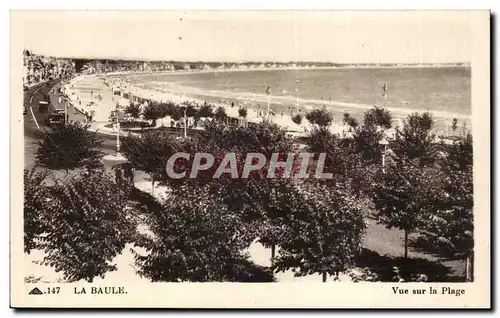 Cartes postales La Baule Vue sur la plage