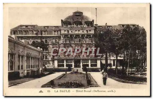 Cartes postales La Baule Hotel Royal Delhorne