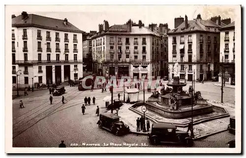 Ansichtskarte AK Nantes La place Royale