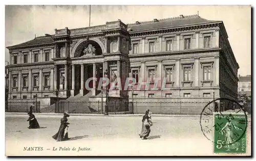 Cartes postales Nantes Palais de justice