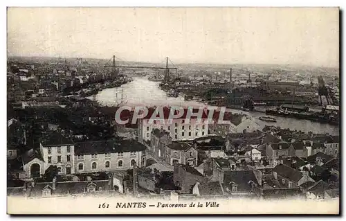 Cartes postales Nantes Panorama de la ville