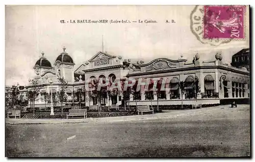 Cartes postales La Baule Le casino