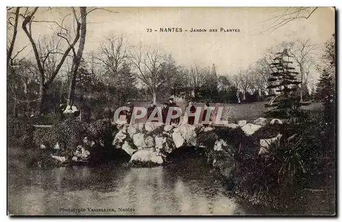 Cartes postales Nantes Jardin des plantes