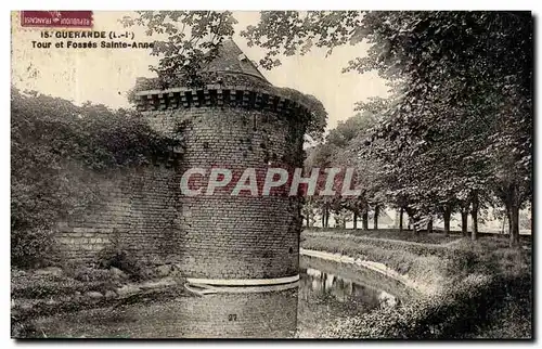 Cartes postales Nantes Tour et fosses Sainte Anne