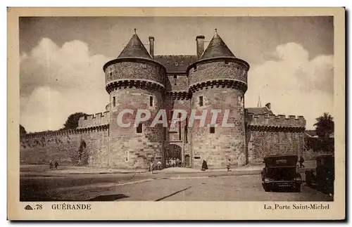 Cartes postales Guerande La porte Saint Michel