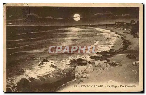 Cartes postales Tharon Plage la plage Vue d&#39ensemble