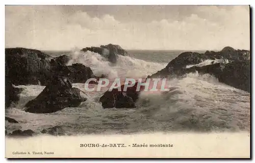 Cartes postales Bourg de Batz Maree montante