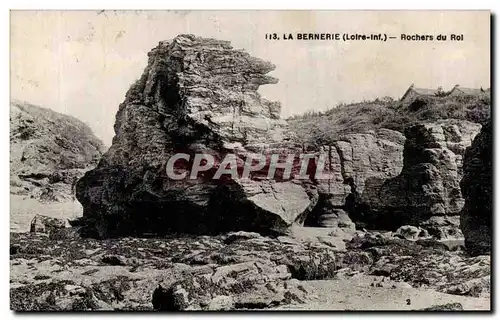 Cartes postales La Bernerie Rochers du roi