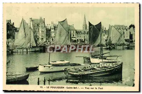 Cartes postales Le Pouliguen Vue sur le port