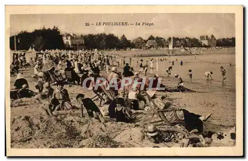 Cartes postales Le Pouliguen La plage