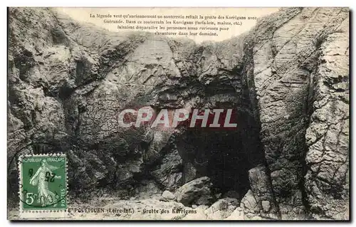 Cartes postales Le Pouliguen Grotte des Korrigans