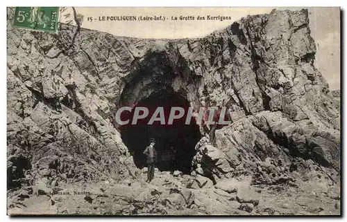 Cartes postales Le Pouliguen Grotte des Korrigans