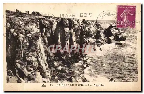 Cartes postales La Grande Cote Les aiguilles