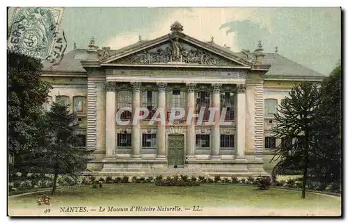 Nantes Cartes postales Le Museum d&#39histoire naturelle