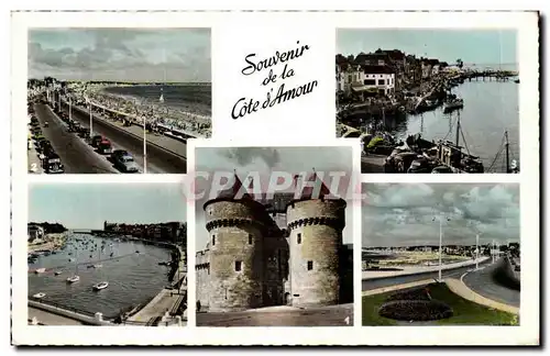 Cartes postales moderne Souvenir de la Cote d&#39Armor Guerande La Baule Pornic Le Pouligueun Pornichet