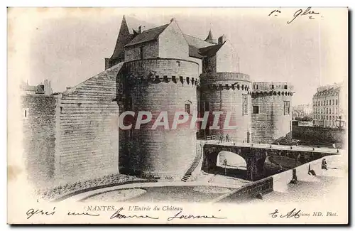 Cartes postales Nantes Le chateau