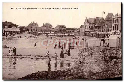 Cartes postales Le Croisic La plage de Port Lin prise du sud