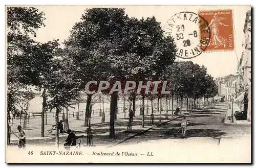 Cartes postales Saint Nazaire Boulevard de l&#39ocean