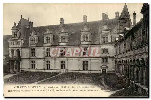 Cartes postales Chateaubriant Chateau de la Renaissance