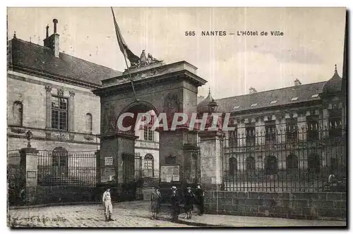 Cartes postales Nantes L&#39hotel de ville