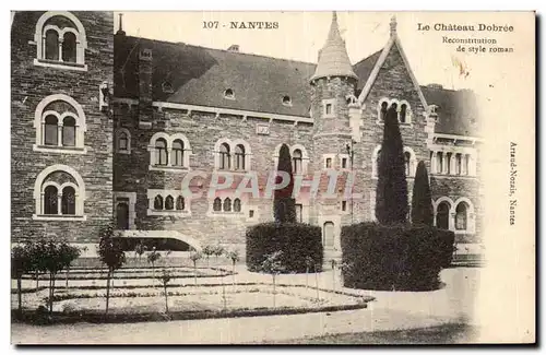 Cartes postales Nantes Le chateau Dobre