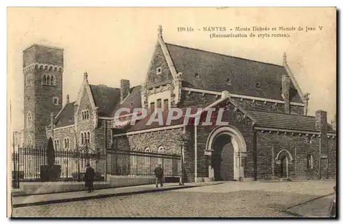 Nantes Cartes postales Musee Dobree et manoir de Jean V