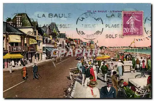 Cartes postales la Baule L&#39esplanade