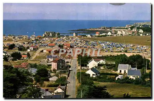 Cartes postales moderne Bourg de Batz Le camping vu depuis le clocher de l&#39eglise