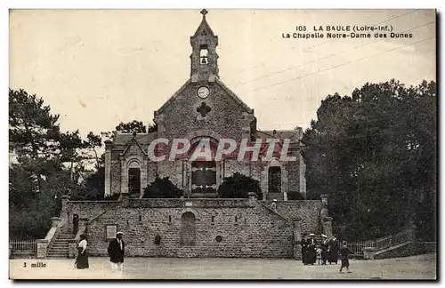 Cartes postales a Baule La chapelle Notre DAme des dunes