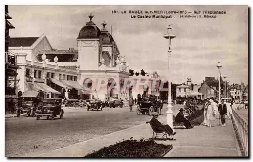 Cartes postales La Baule Sur l&#39esplanade Le casino municipal