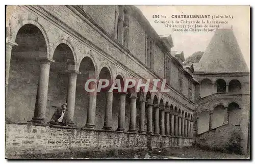 Cartes postales Clisson Colonna de du chateau de la Renaissance