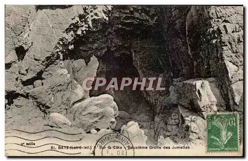 Cartes postales Batz Sur la cote Deuxieme grotte des Jumelles