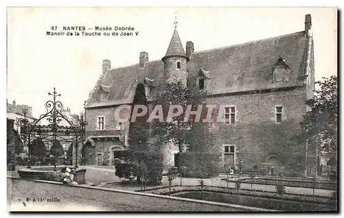 Nantes Ansichtskarte AK Musee Dobree Manoir de la Touche ou de Jean V