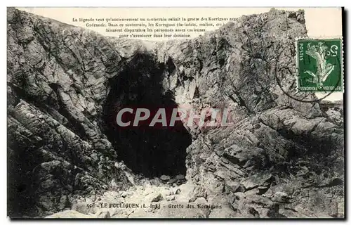 Cartes postales Le Pouliguen Grotte des Korrigans