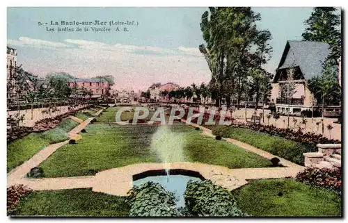 Cartes postales La Baule sur Mer Les jardins de la Victoire