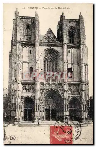 Cartes postales Nantes La cathedrale