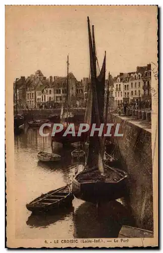 Cartes postales Le Croisic Le port