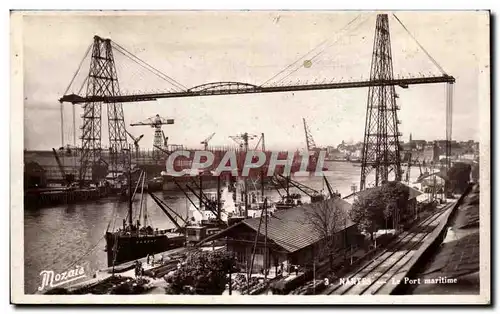 Cartes postales Nantes Le port maritime