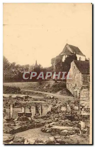 Cartes postales Abbaye de St Maur Villa gallo rimaine de Florus