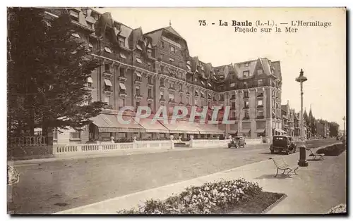 Cartes postales La Baule L&#39Hermitage Facade sur la mer